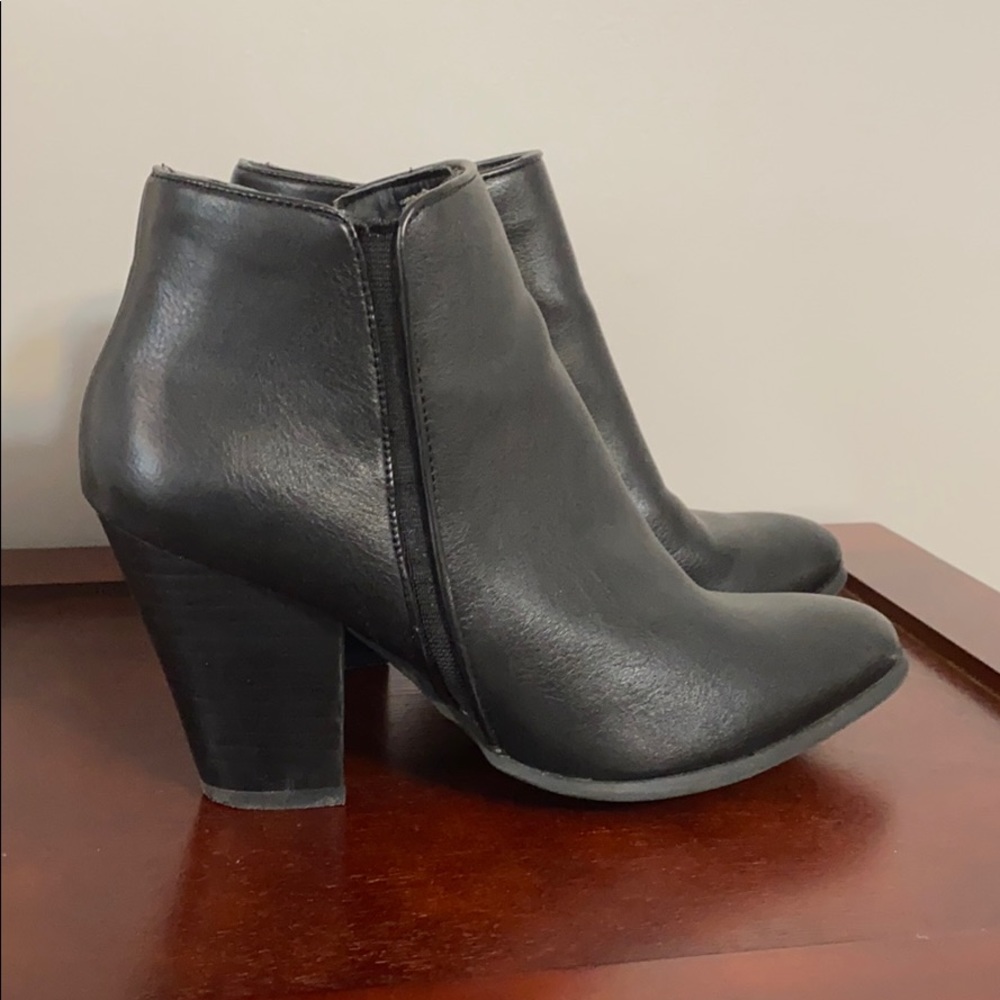 Nine West Black Booties